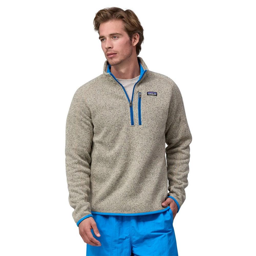 Patagonia Men's Better Sweater 1/4 Zip Fleece - Neutral