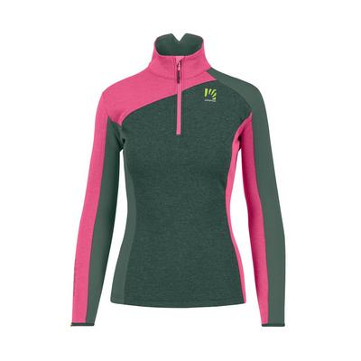 Karpos Women's Federa Half Zip Fleece - Green
