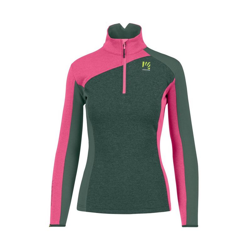 Women's Federa Half Zip Fleece - Green