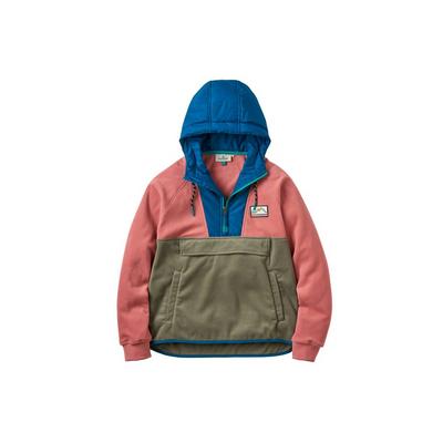 Passenger Women's Alexander 1/2 Zip Recycled Polar Hooded Fleece - Pink