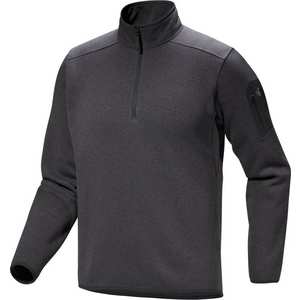 Men's Covert Half Zip - Black Heather II