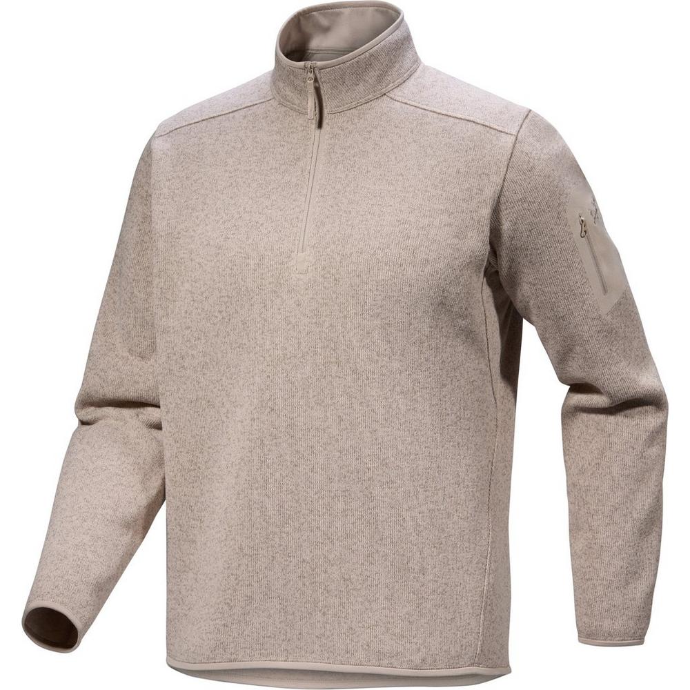 ARC’TERYX SYSTEM A FARADAY HARF ZIP ARC'TERYX System A Beige & Green Faraday Sweater Arc'teryx