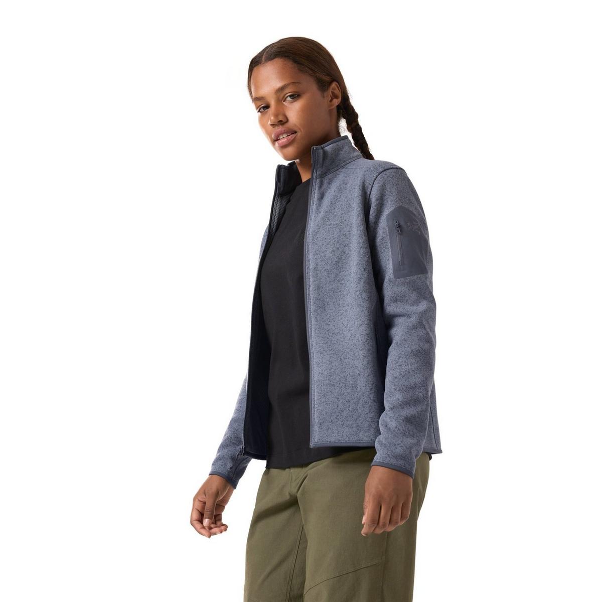 【archive】FUGA feather drape cardigan Arc'teryx Women's Covert Cardigan - Stratus Heather | Tiso