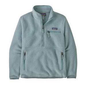 Women's Retro Pile Marsupial Fleece - Blue