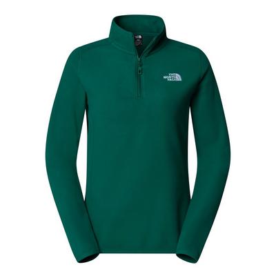 The North Face Women s Cragmont 1 4 Neck Fleece Blue Tiso