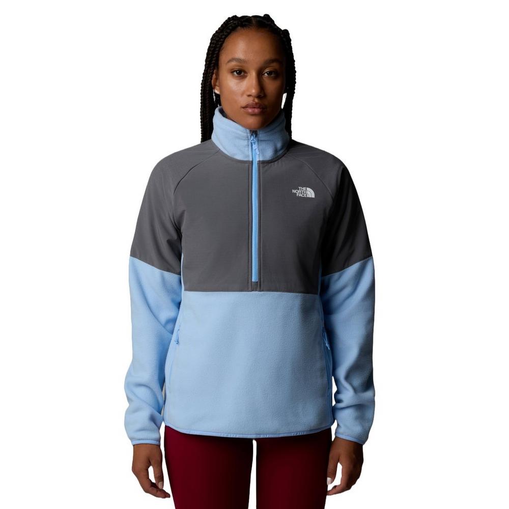 The North Face Women's Glacier Heavyweight Half-Zip Fleece - Blue