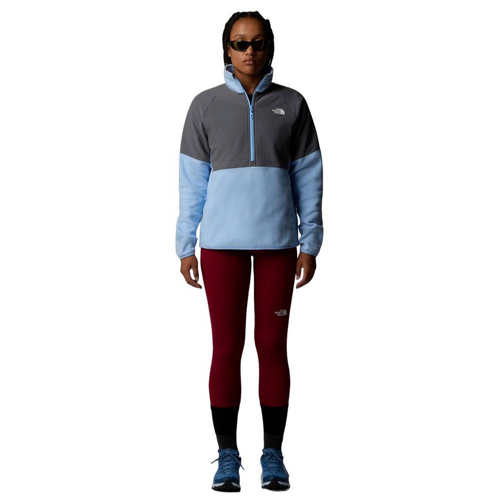 The North Face Women's Glacier Heavyweight Half-Zip Fleece - Blue