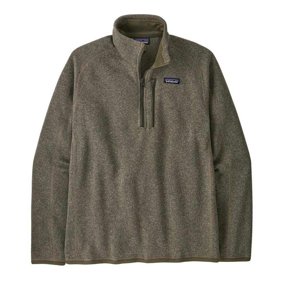 Patagonia Men's Better Sweater 1/4 Zip Fleece - Green