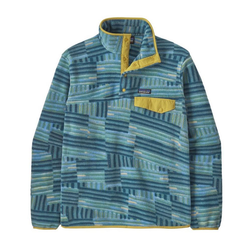 Patagonia Men's Lightweight Synchilla Snap-T Pullover - Blue