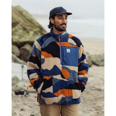 Passenger Men's Offroad Sherpa 1/2 Zip Fleece - Blue