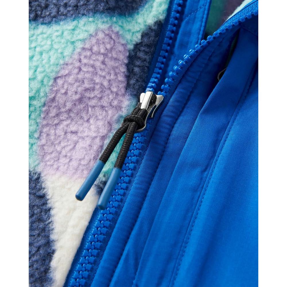 Passenger Women's Home 1/2 Zip Sherpa Fleece - Blue