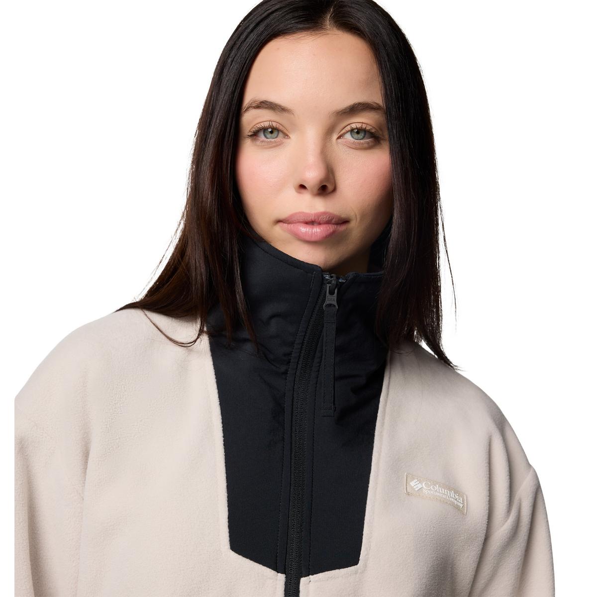 Columbia Women's Sequoia Grove 1/2 Zip Fleece - Beige