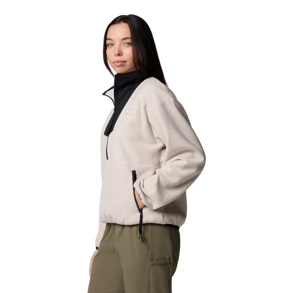 Columbia Women's Sequoia Grove 1/2 Zip Fleece - Beige
