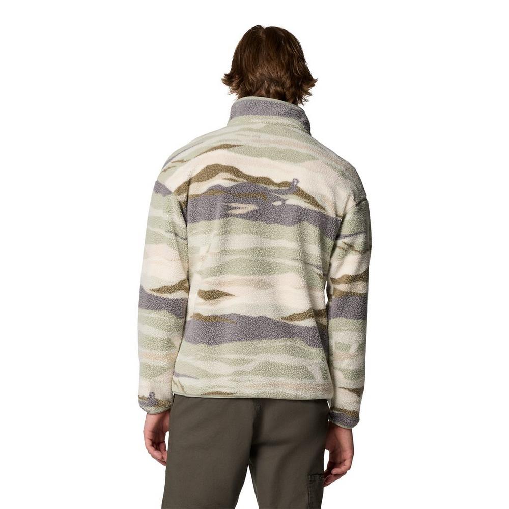 Columbia Men's Helvetia II Printed 1/2 Snap Fleece - Green