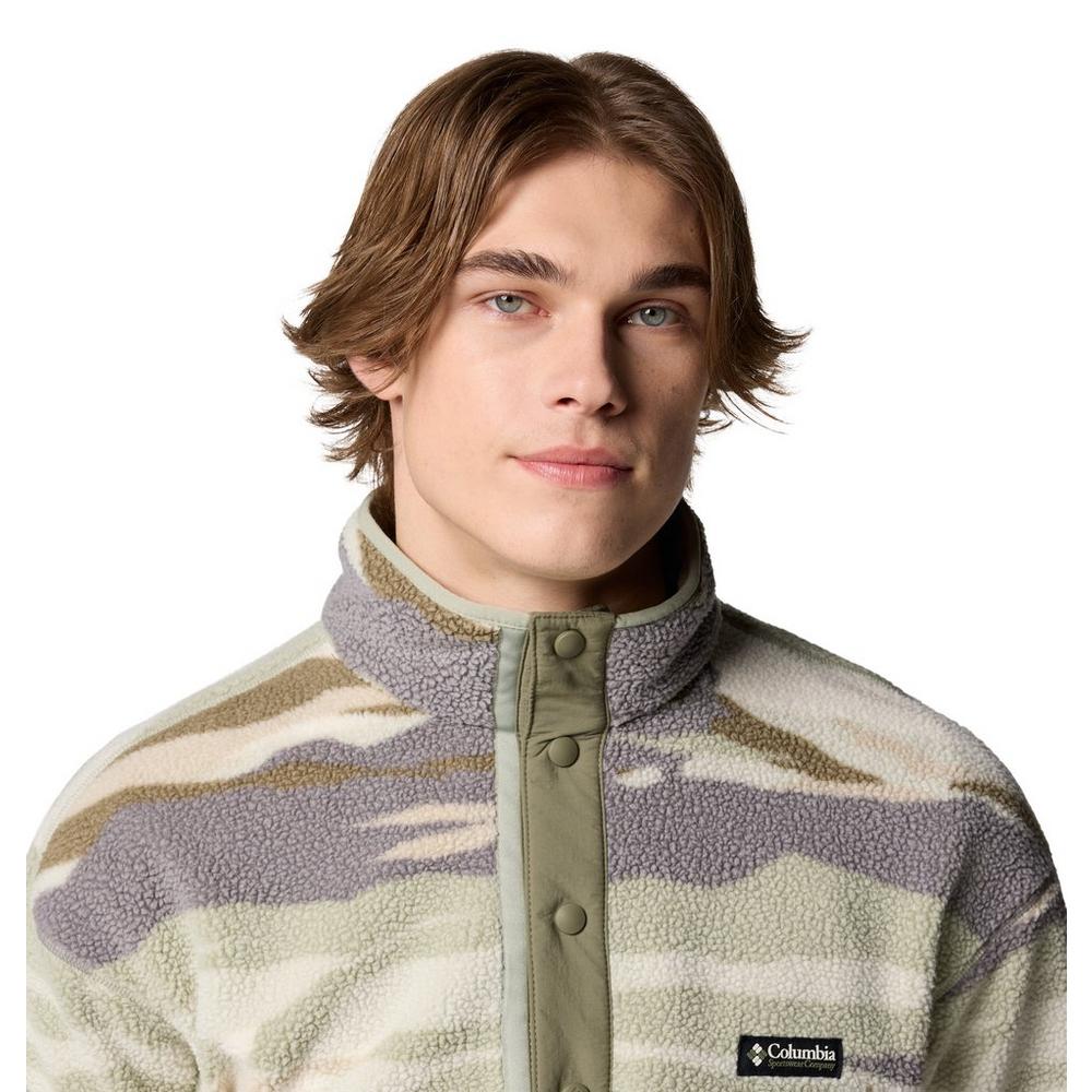 Columbia Men's Helvetia II Printed 1/2 Snap Fleece - Green