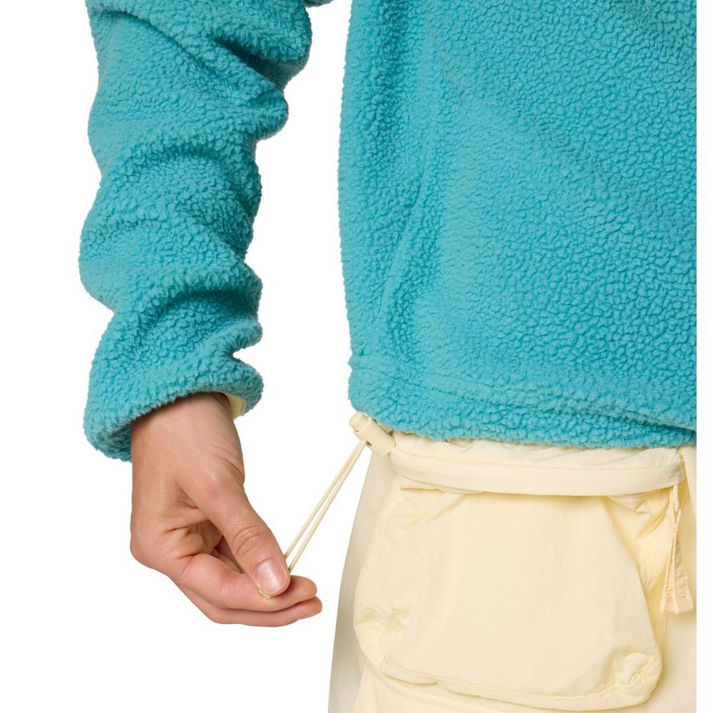 Columbia Women's Helvetia II Cropped 1/2 Snap Fleece - Teal