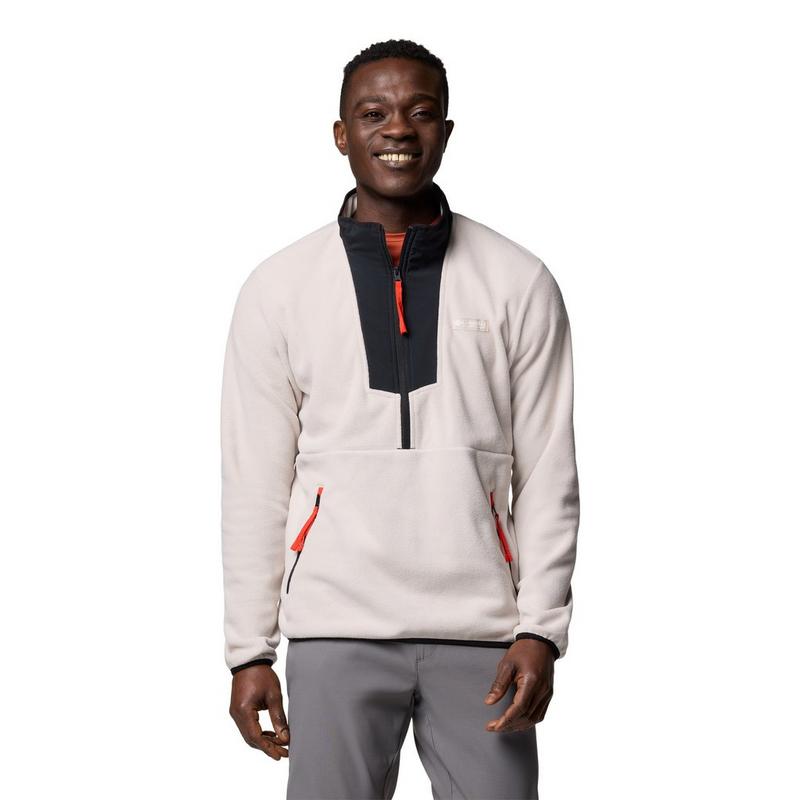 Men's Sequoia Grove 1/2 Zip Fleece - Beige