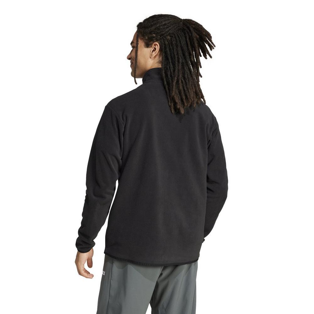 Adidas Terrex Men's Multi 1/2 Zip Fleece - Black
