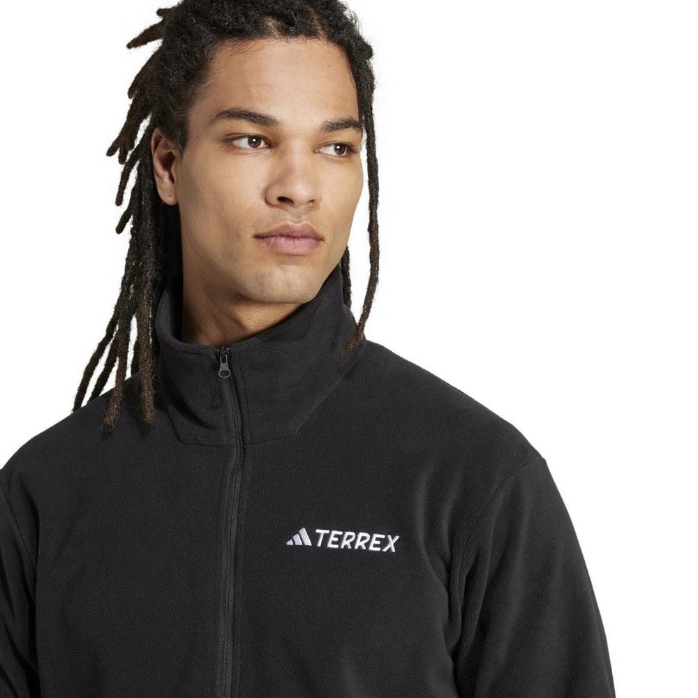 Adidas Terrex Men's Multi 1/2 Zip Fleece - Black