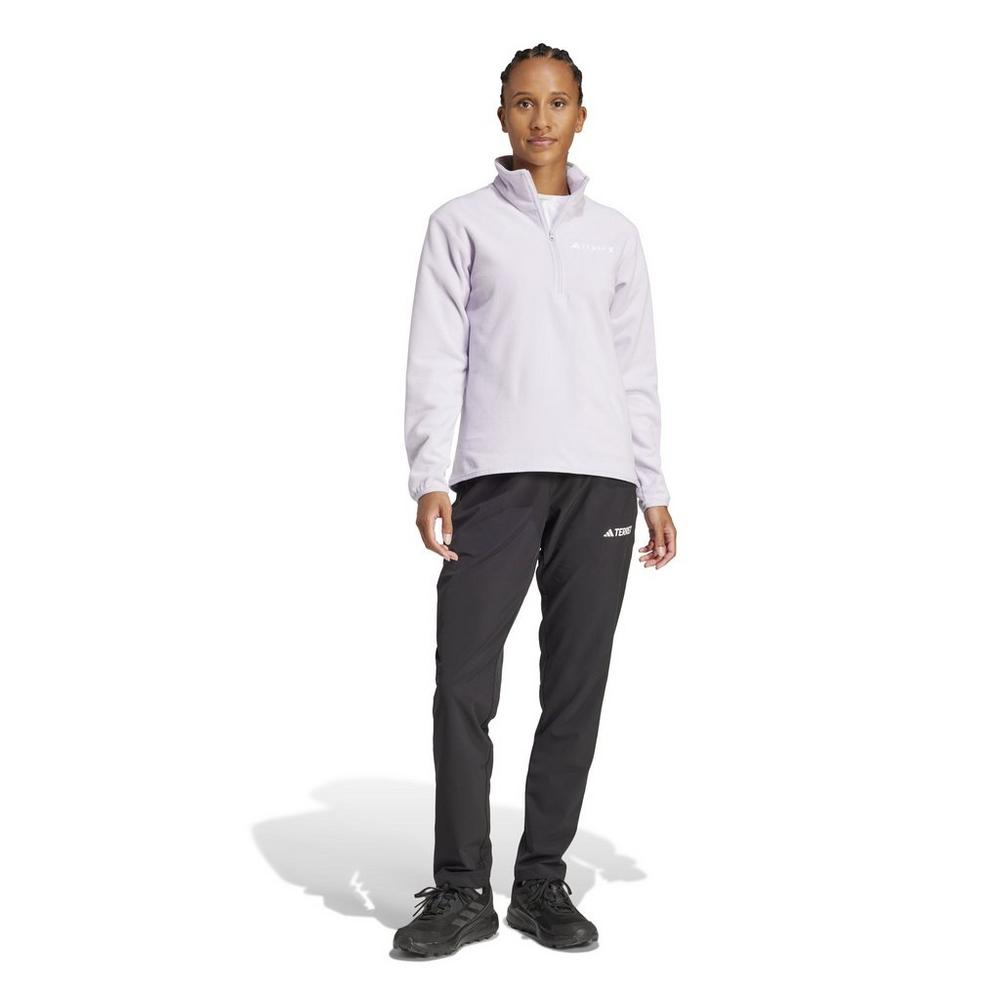 Adidas Terrex Women's Multi 1/2 Zip Fleece - Purple