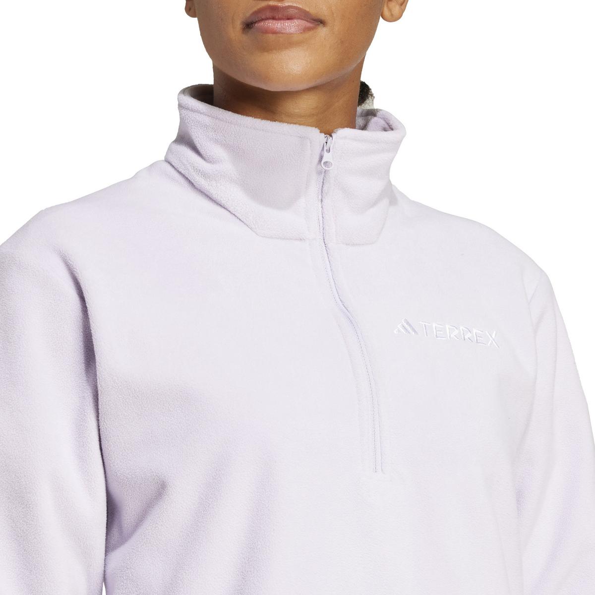Adidas Terrex Women's Multi 1/2 Zip Fleece - Purple