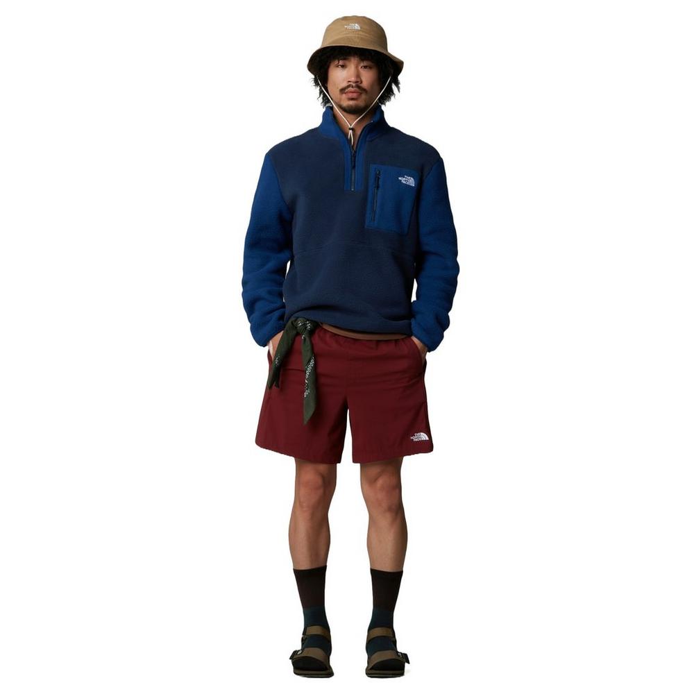 The North Face Men's Yumiori 1/4 Zip Fleece Jacket - Navy
