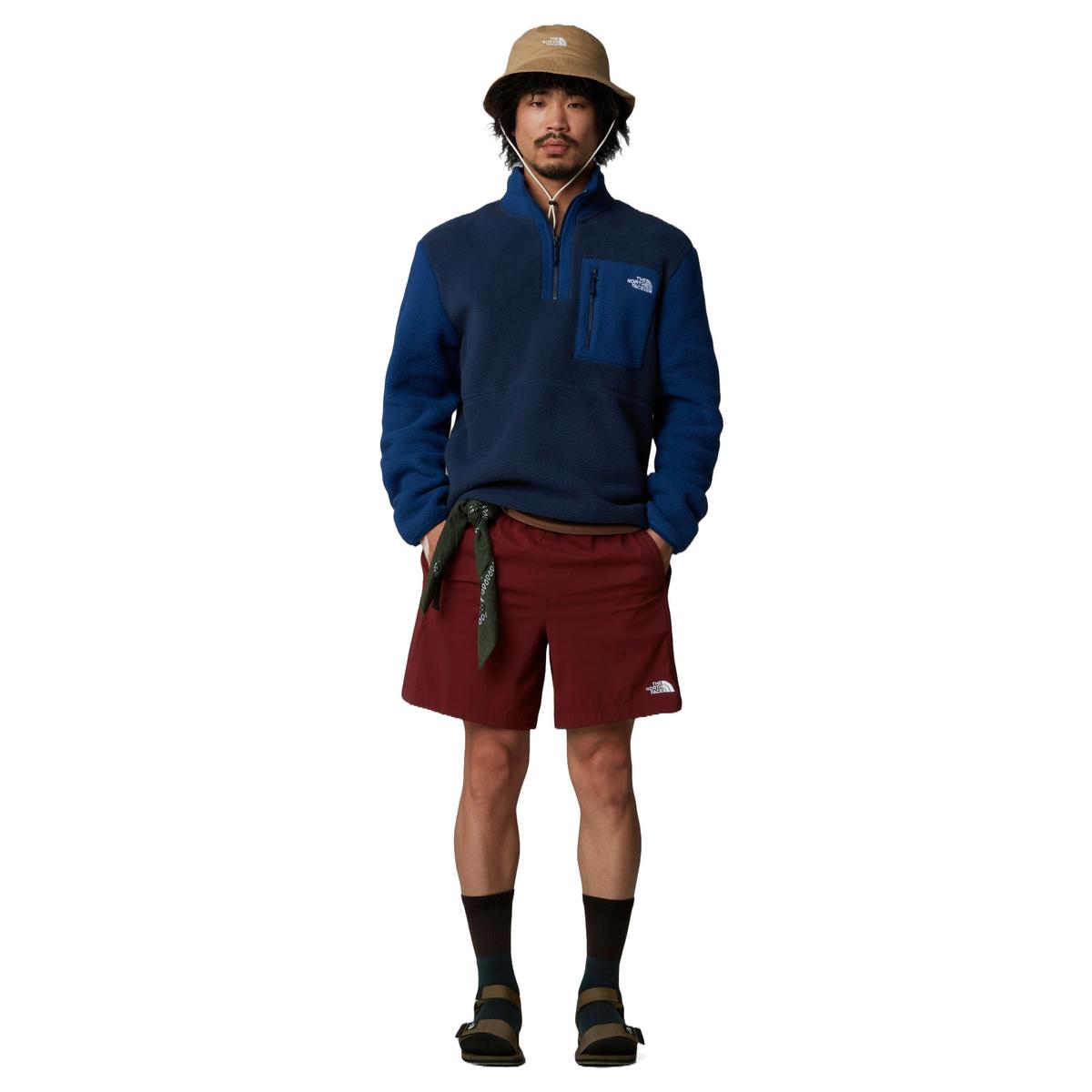 The North Face Men's Yumiori 1/4 Zip Fleece Jacket - Navy