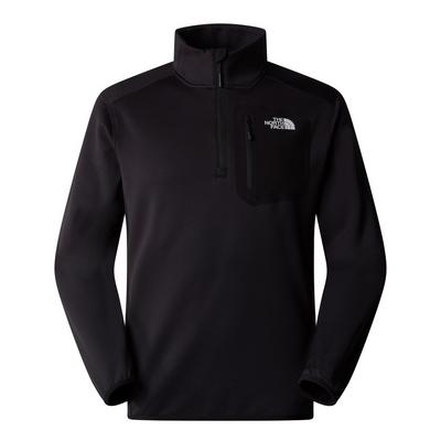 The North Face Men's Crest 1/4 Zip Fleece - Black