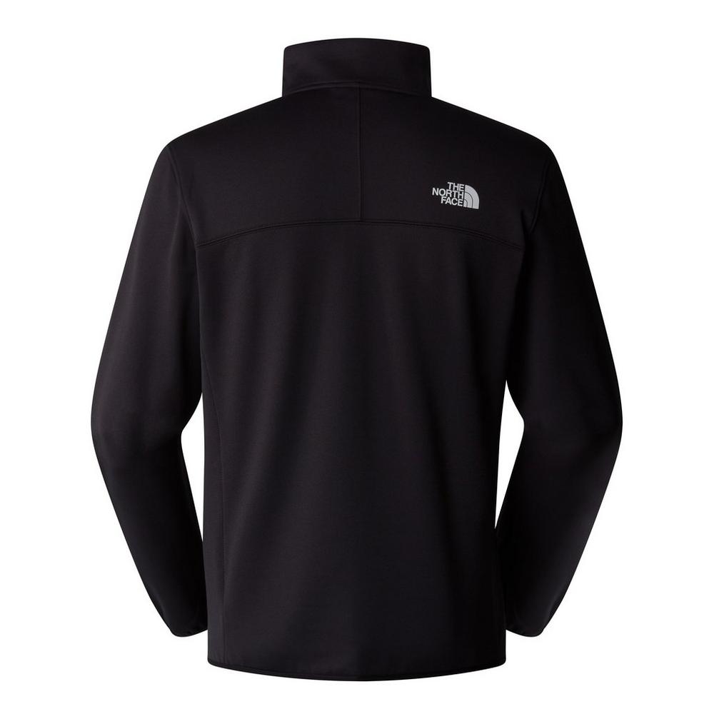 The North Face Men's Crest 1/4 Zip Fleece - Black