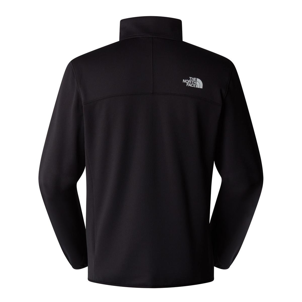 The North Face Men's Crest 1/4 Zip Fleece - Black