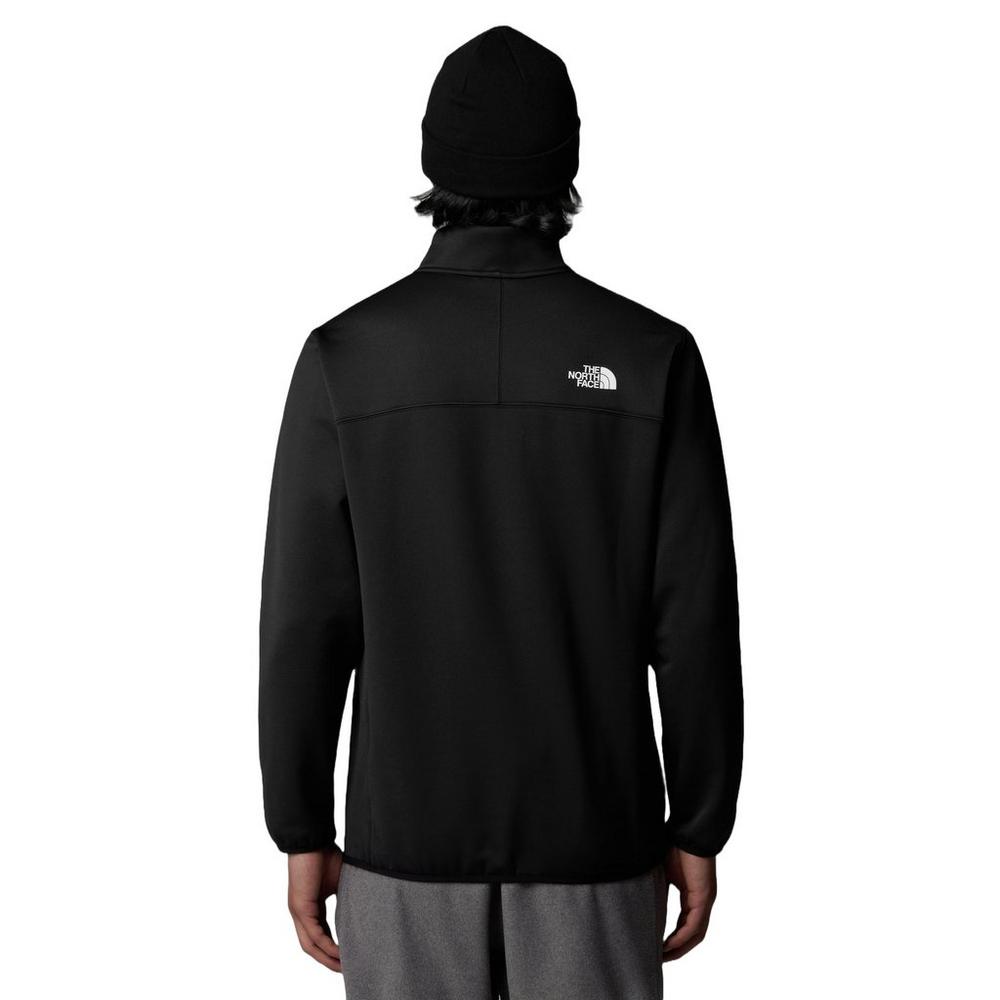 The North Face Men's Crest 1/4 Zip Fleece - Black