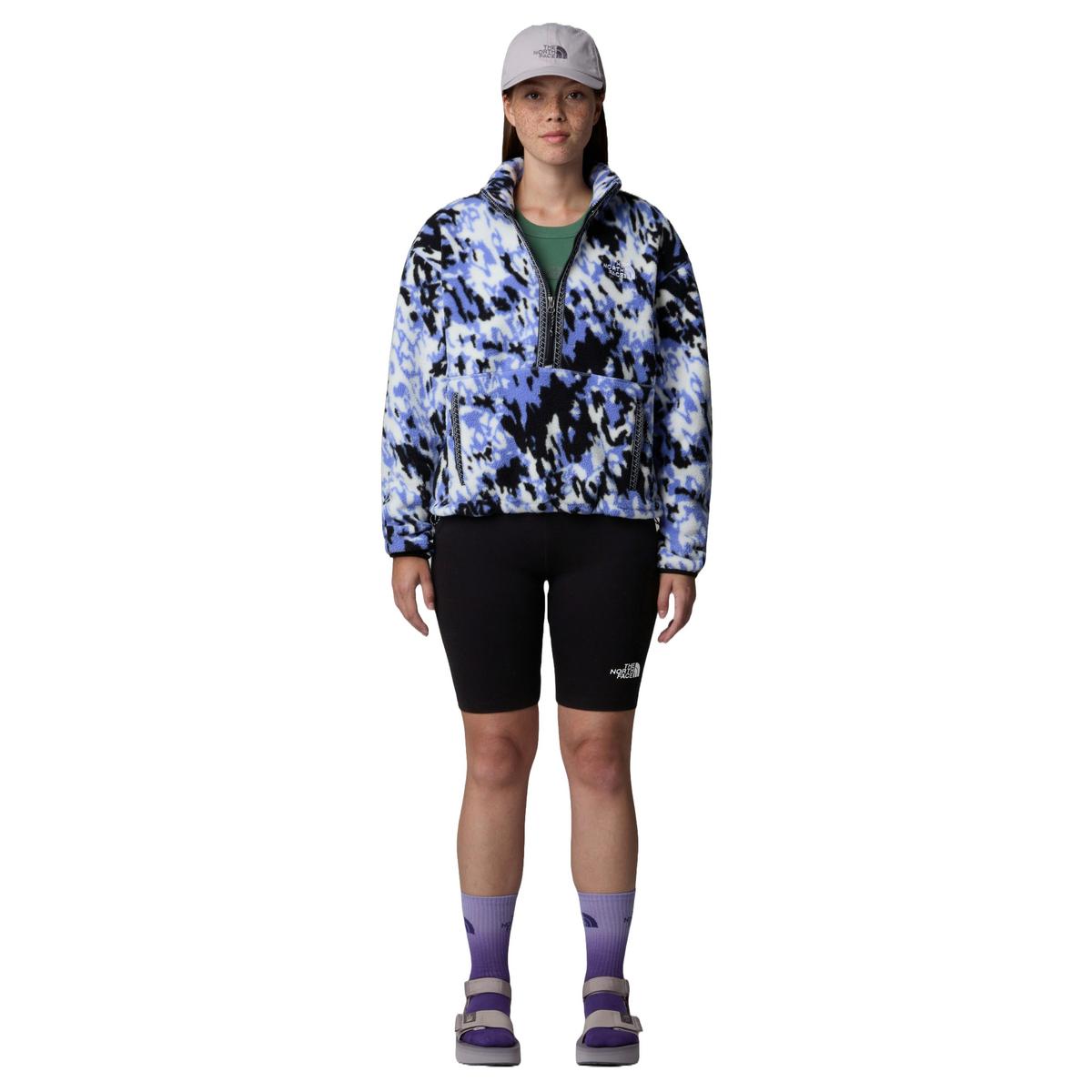 The North Face Women's Fleeski 1/4 Zip Pullover Fleece - Multi