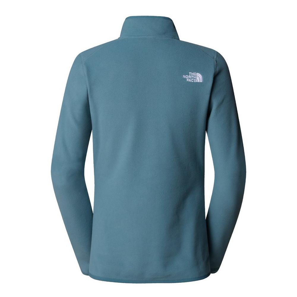 The North Face Women's 100 Glacier 1/4 Zip Fleece - Stormy Blue