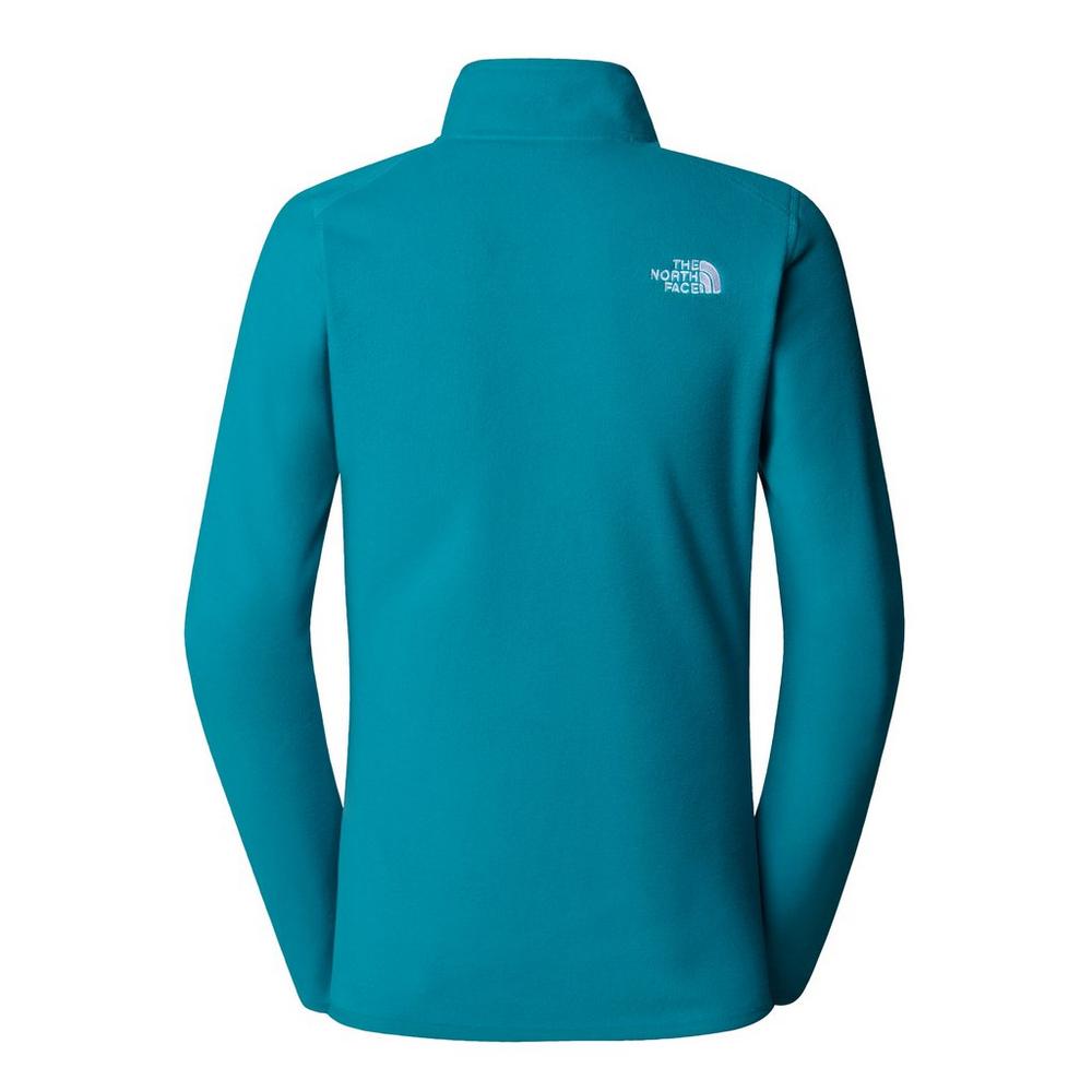 The North Face Women's 100 Glacier 1/4 Zip Fleece - Blue