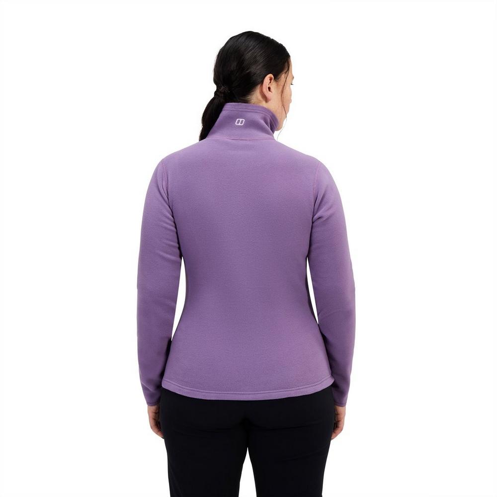 Berghaus Women's Prism 2.0 Micro 1/2 Zip Fleece - Purple