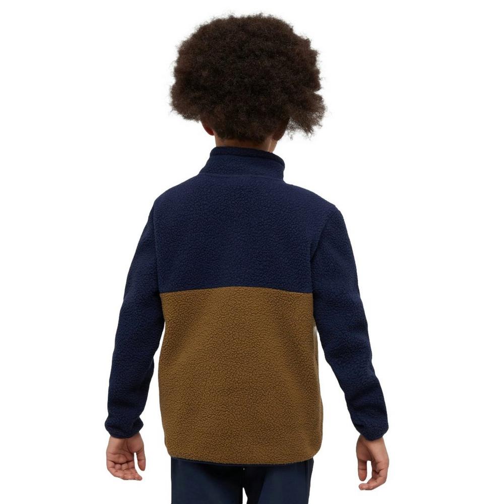 Peter Storm Kids' Snug Borg 1/4 Zip Fleece - Navy