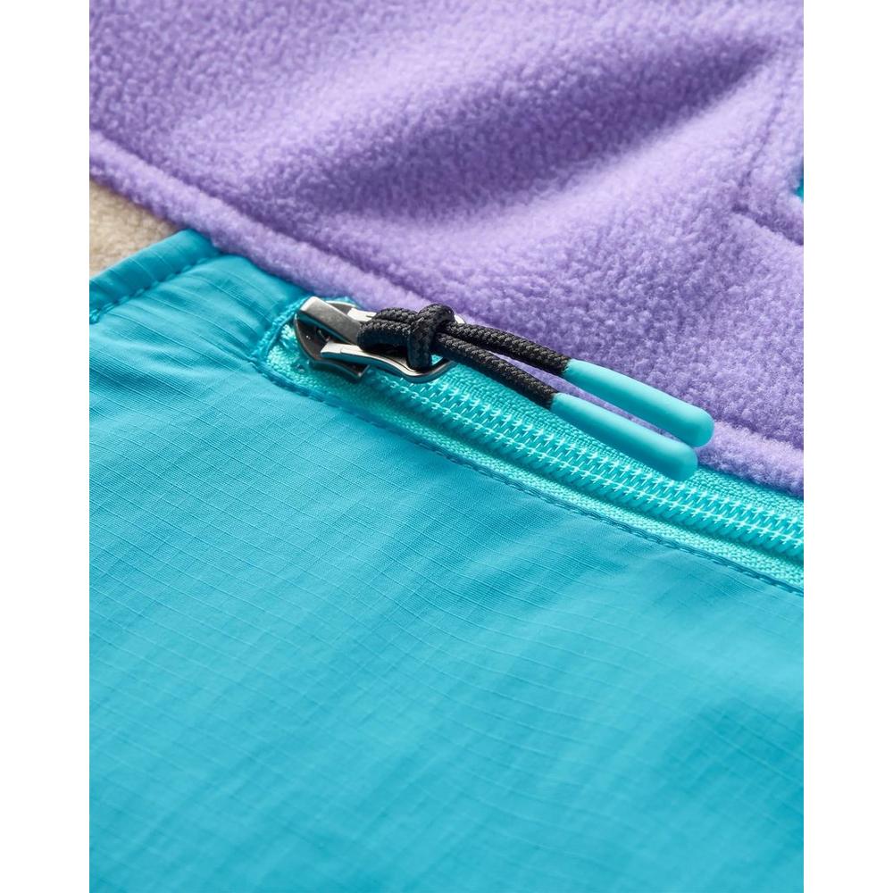 Passenger Women's Alexander 1/2 Zip Hooded Fleece - Purple / Blue