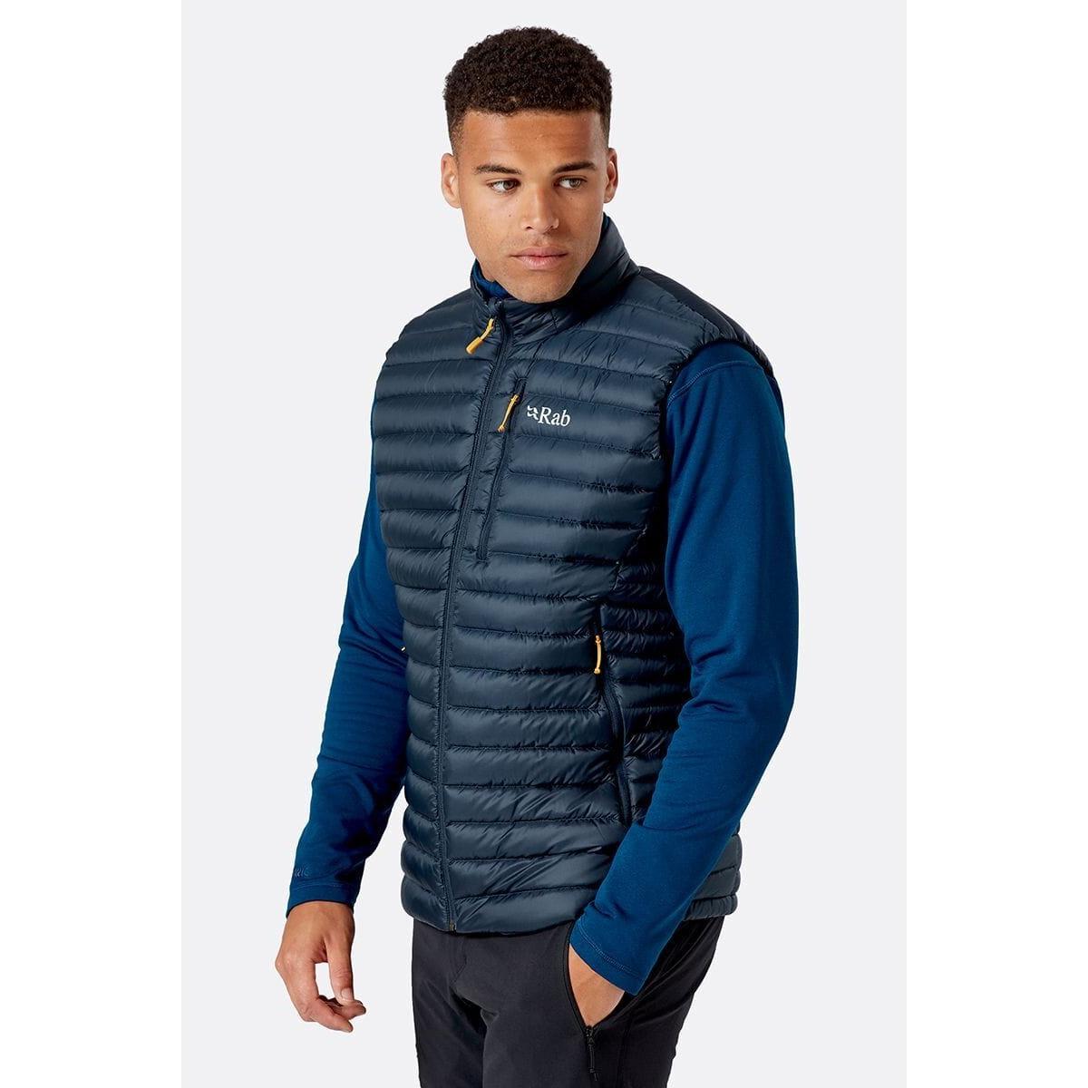 Men's Rab Microlight Vest | Down Gilets | George Fisher UK