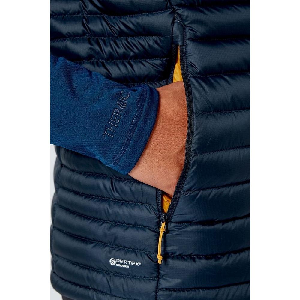 Rab men's microlight vest beluga hotsell