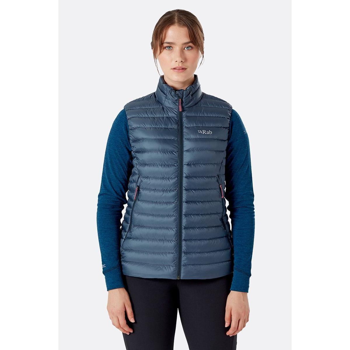 Women's Rab Microlight Vest | Down Gilets | George Fisher UK