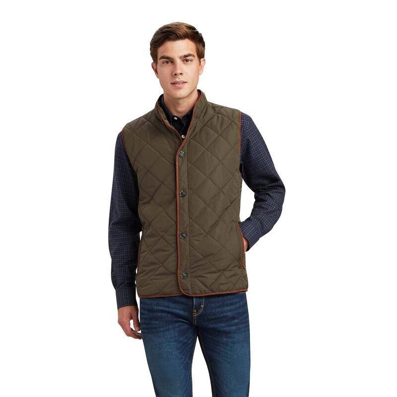 Men's Ariat Woodside Vest | Gilets & Vests | Tiso UK