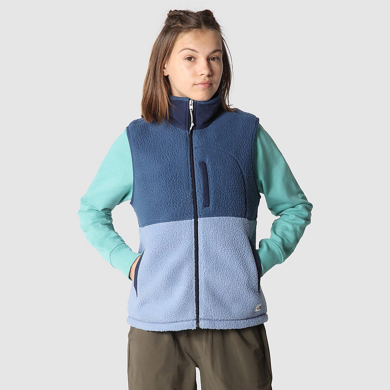 The north store face fleece gilet