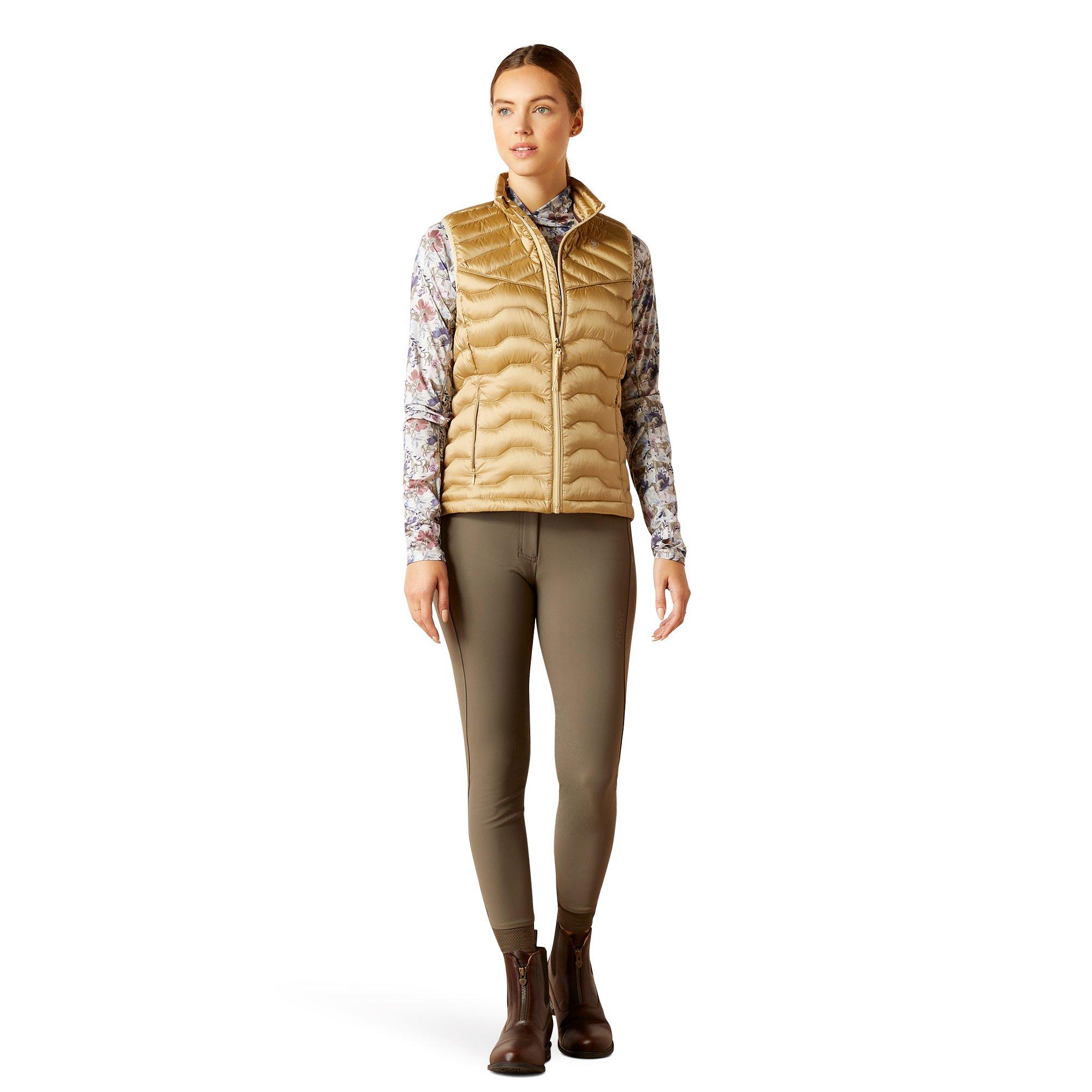 Gold down vest best sale