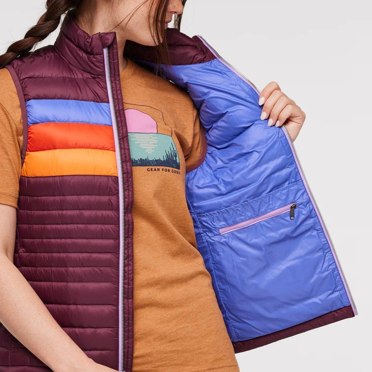 Cotopaxi Women's Fuego Down Vest - Purple