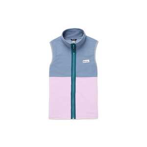 Women's Amado Fleece Vest - Blue / Pink