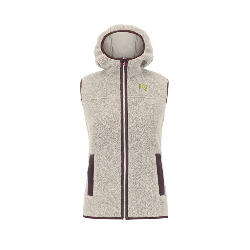 Karpos Women s Moiazza Retro Hoodie Vest Cream Tiso