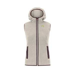 Women's Moiazza Retro Hoodie Vest - Cream