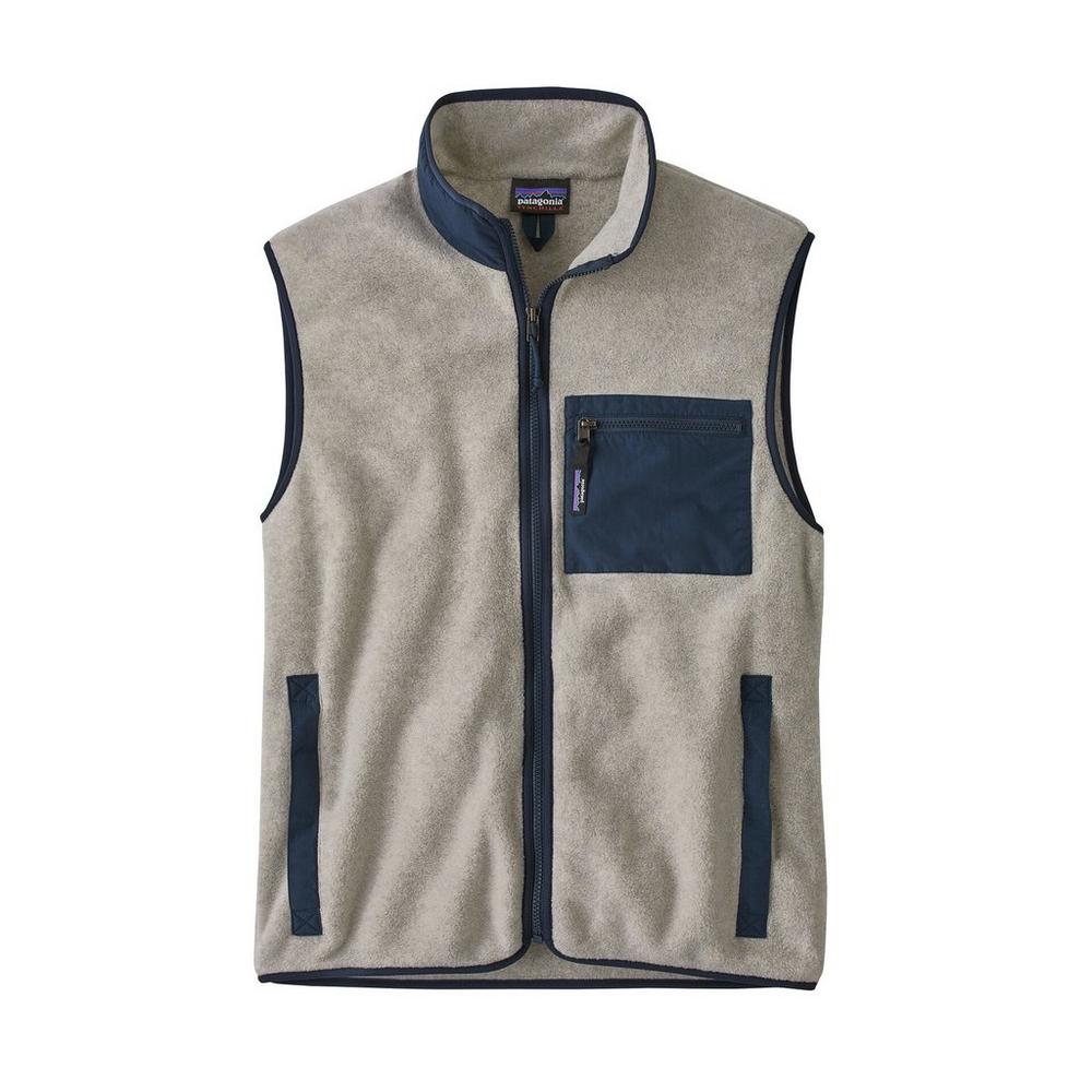 Patagonia Men s Synchilla Fleece Vest Grey Tiso