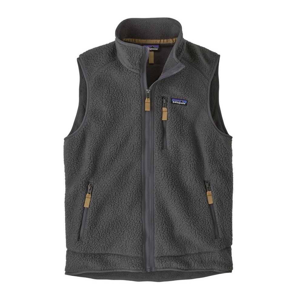 Patagonia Men's Retro Pile Fleece Vest - Grey