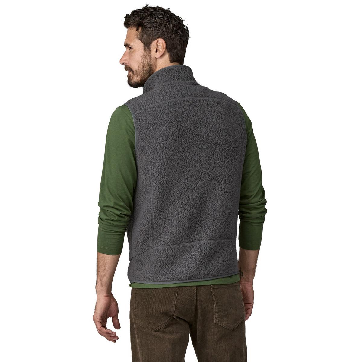Patagonia Men's Retro Pile Fleece Vest - Grey